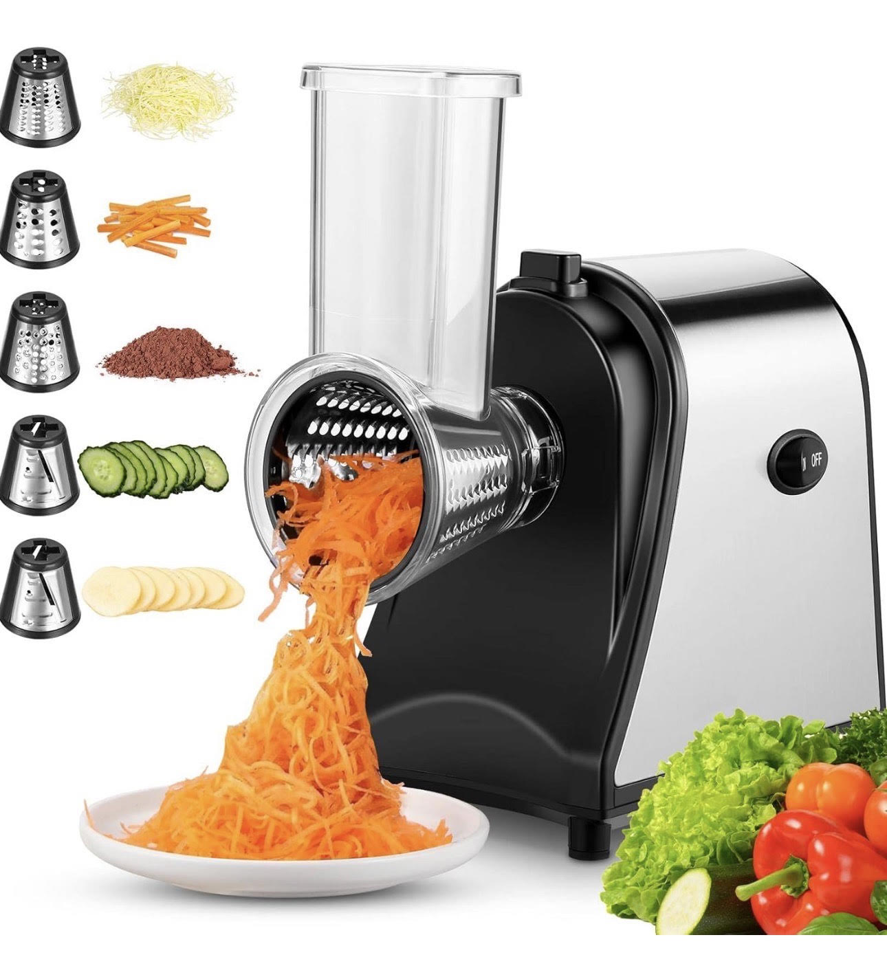 Nictemaw Vegetable Salad Grinder