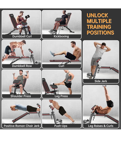 Joroto MD55 Adjustabl Weight Bench