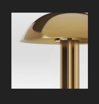 Mild Steel Floor Lamp (Brass) (New in Box)