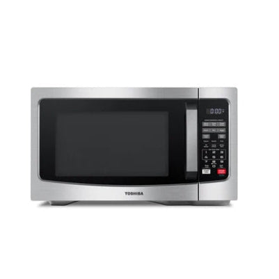 TOSHIBA EM131A5C-SS Countertop Microwave Ovens 1.2 Cu Ft with 12.4" Removable Turntable Smart Humidity Sensor