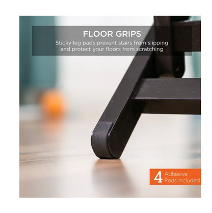 Best Choice Products 3 Step Foldable Adjustable, Wide Wooden Carpeted Pet Stairs for Injured, Elderly Dog & Cat (New in Box)
