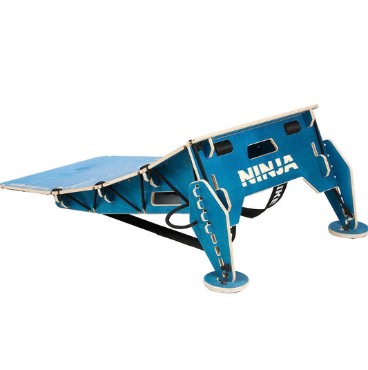 Ninja MTB Jump Ramp, Turbo Kicker Portable Jump Ramp, 4 Panel Ramp for All Ages, Ideal for MTB Bikes, BMX Bikes, One Wheels, Scooters, Skateboards, and RC Cars (New in Box)