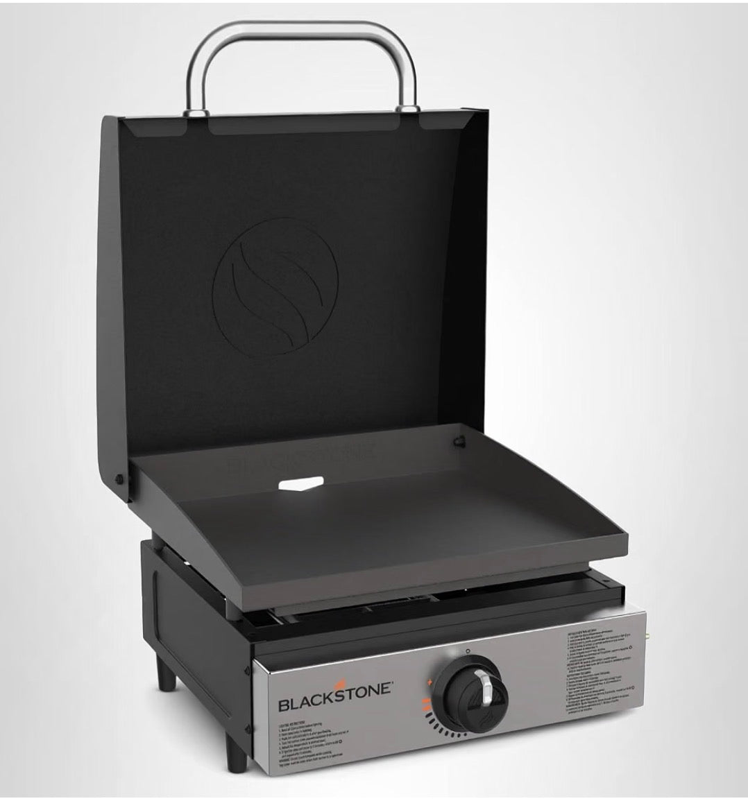 Blackstone 1814 Propane Gas Griddle- 17 inch black stainless steel portable flat top