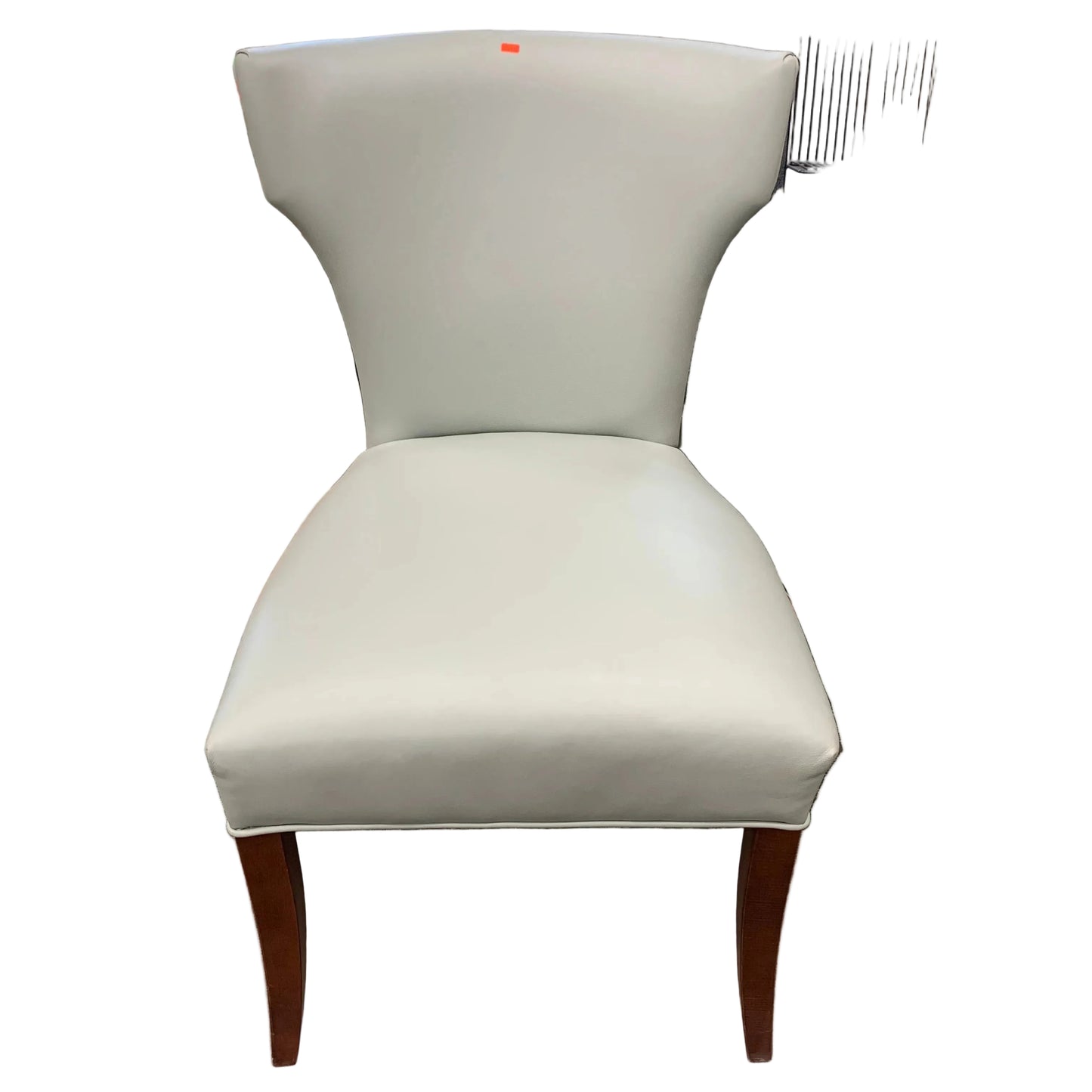 Faux Leather Wingback Dining Chair