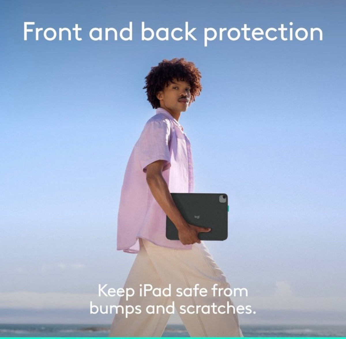 Logitech Flip Folio for Ipad Pro 11 Inch (M4&M5) Ipad Air 11 Inch (M2,M3, M4) Ipad Air (5th Gen) (New in Box)