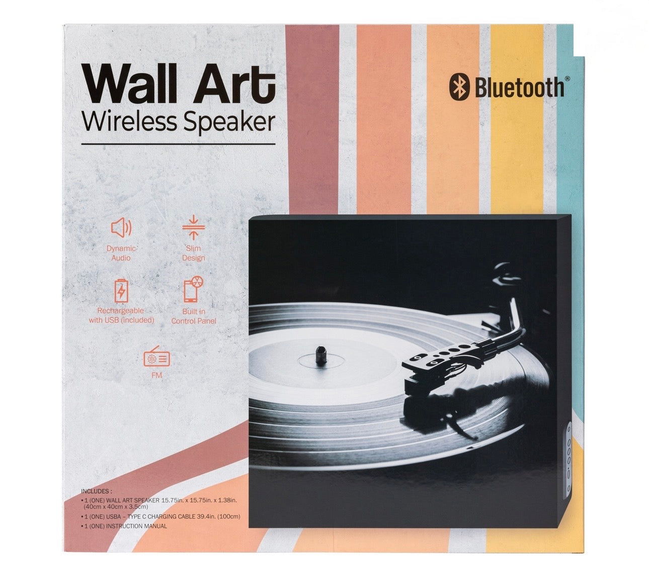 Bluetooth Wall Art Speaker