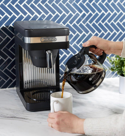 BUNN CSB2B Speed Brew Elite - Cup Coffee Maker - Black-SST