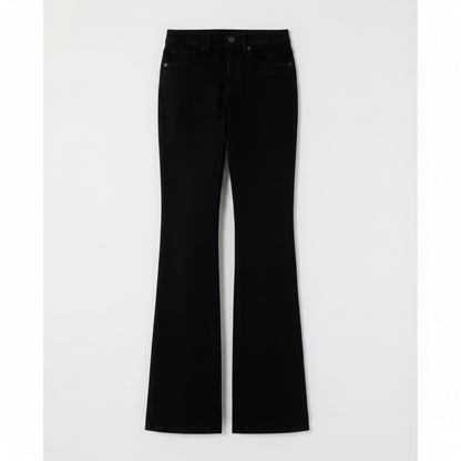 J Jill High-Rise Curved-Pocket Flare Jeans