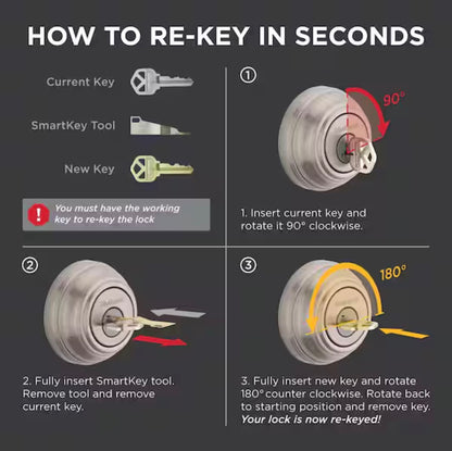 Kwikset - Tylo Satin Chrome Single Door Knob Control Combo Pack