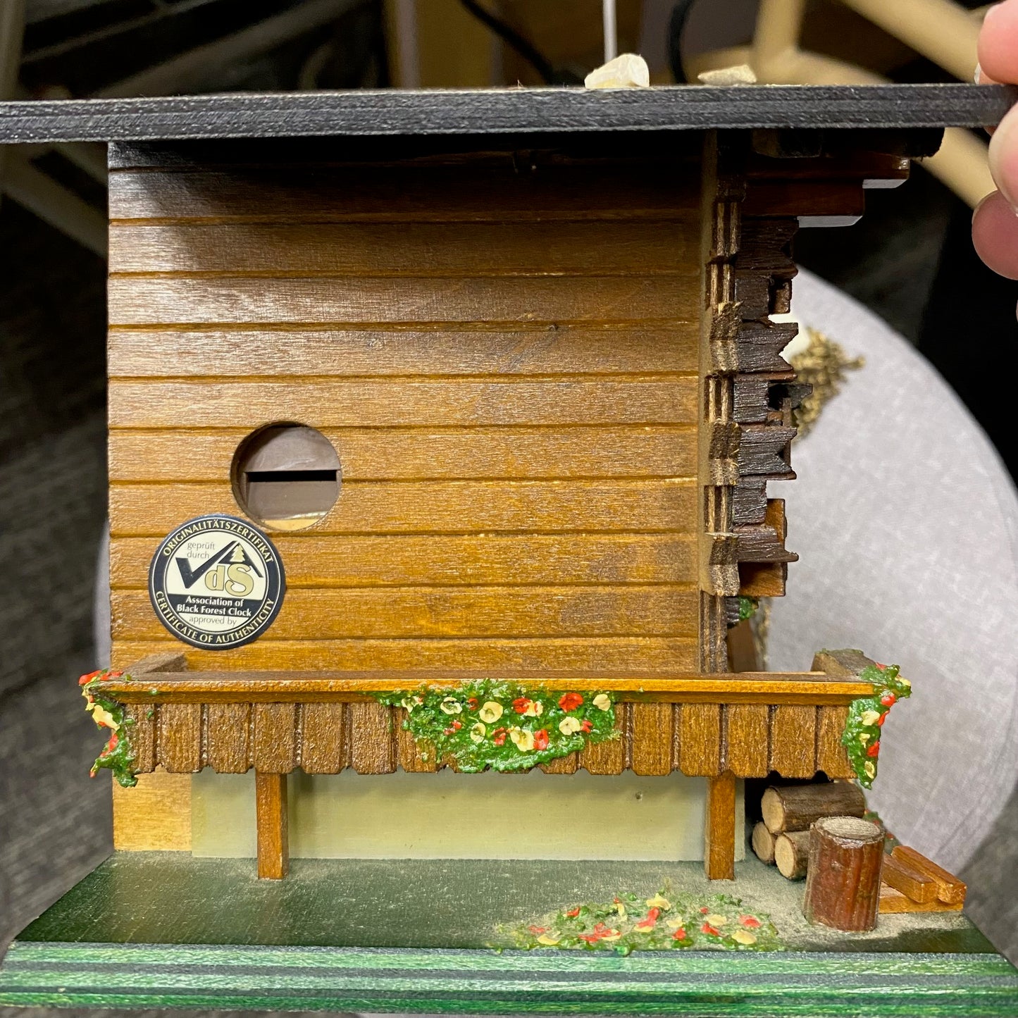 Edelweiss Der Fröhliche Wanderer Romance Cuckoo Clock Swiss Musical Movement