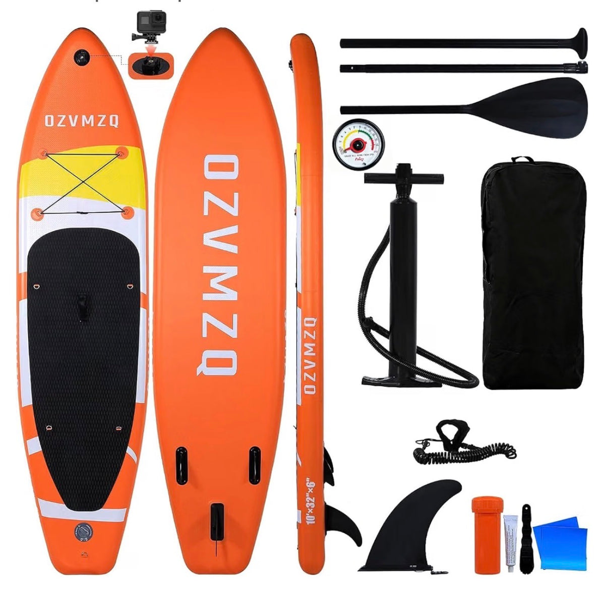 Standup Paddle Board Inflatable (Orange) (New in Box)