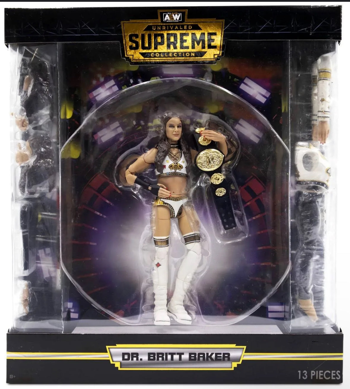 Dr. Britt Baker AEW Action Figure