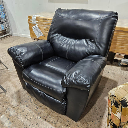 Black Manual Recliner Chair