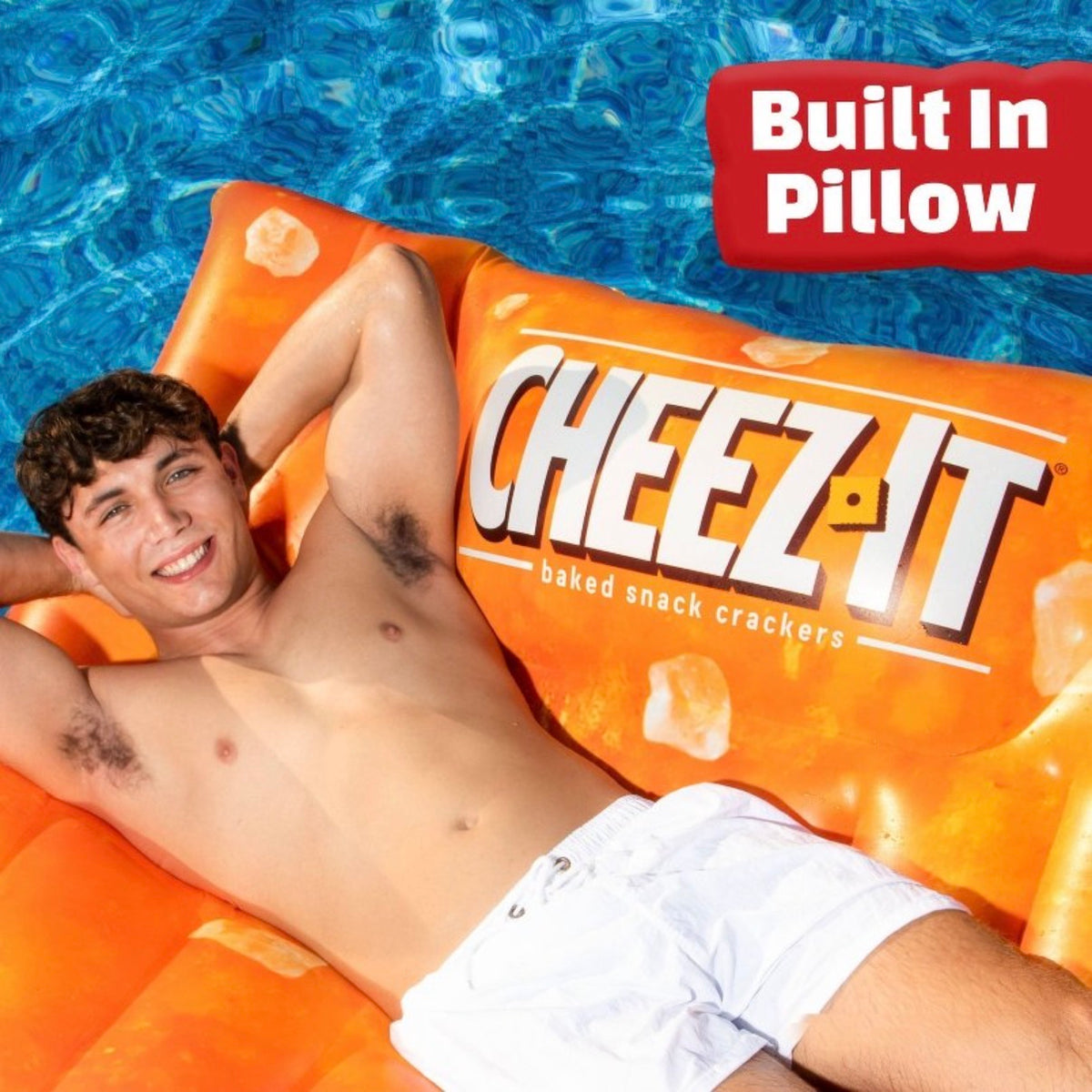 Cheez-It 4.5 Ft. Pool Float: Novelty Water Float with PVC Material (New in Box)