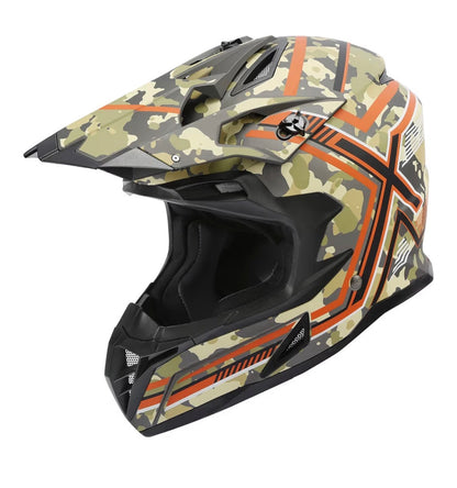 TCMT Motorcycle Dirt Bike Off-Road Motocross ATV Mountain Bike Full Face MX Helmit for Men/Women DOT Approved (New)