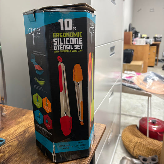 Core Kitchen 10PC Silicone Utensil Set