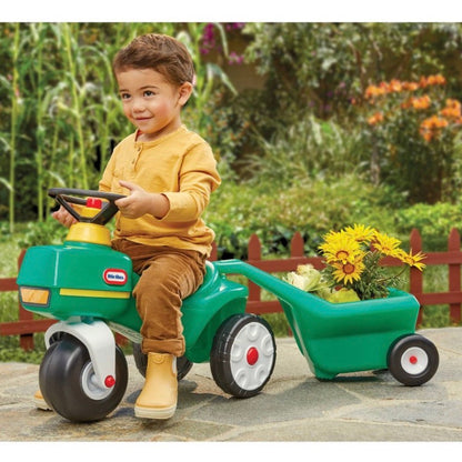 Little Tikes Tractor and Cart (Green) (New in Box)