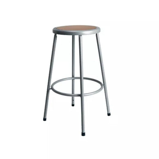 (New) Hampden Furnishings 30" Felix Collection Steel Stool Gray