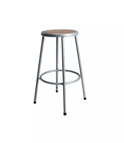 Hampden Furnishings 30" Felix Collection Steel Stool Gray