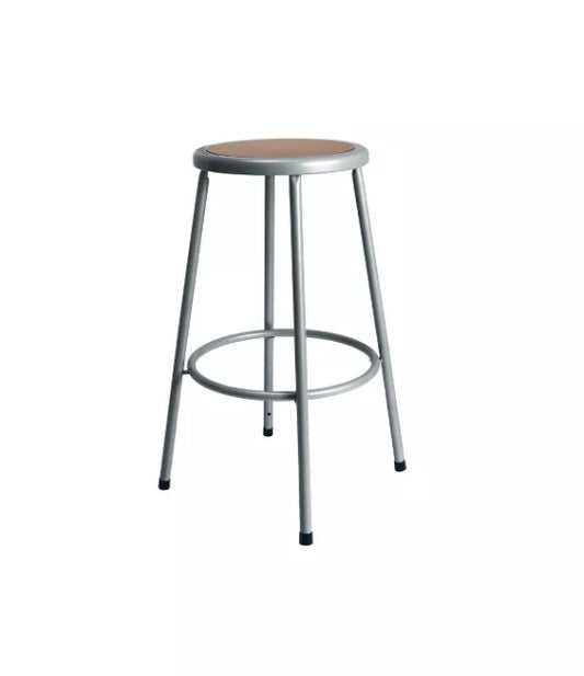 Hampden Furnishings 30" Felix Collection Steel Stool Gray