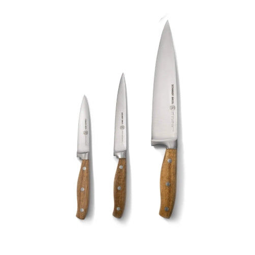 (New) Forged Acacia, 3-Piece Knife Set