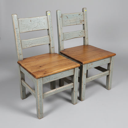 Rustic Wooden Chairs