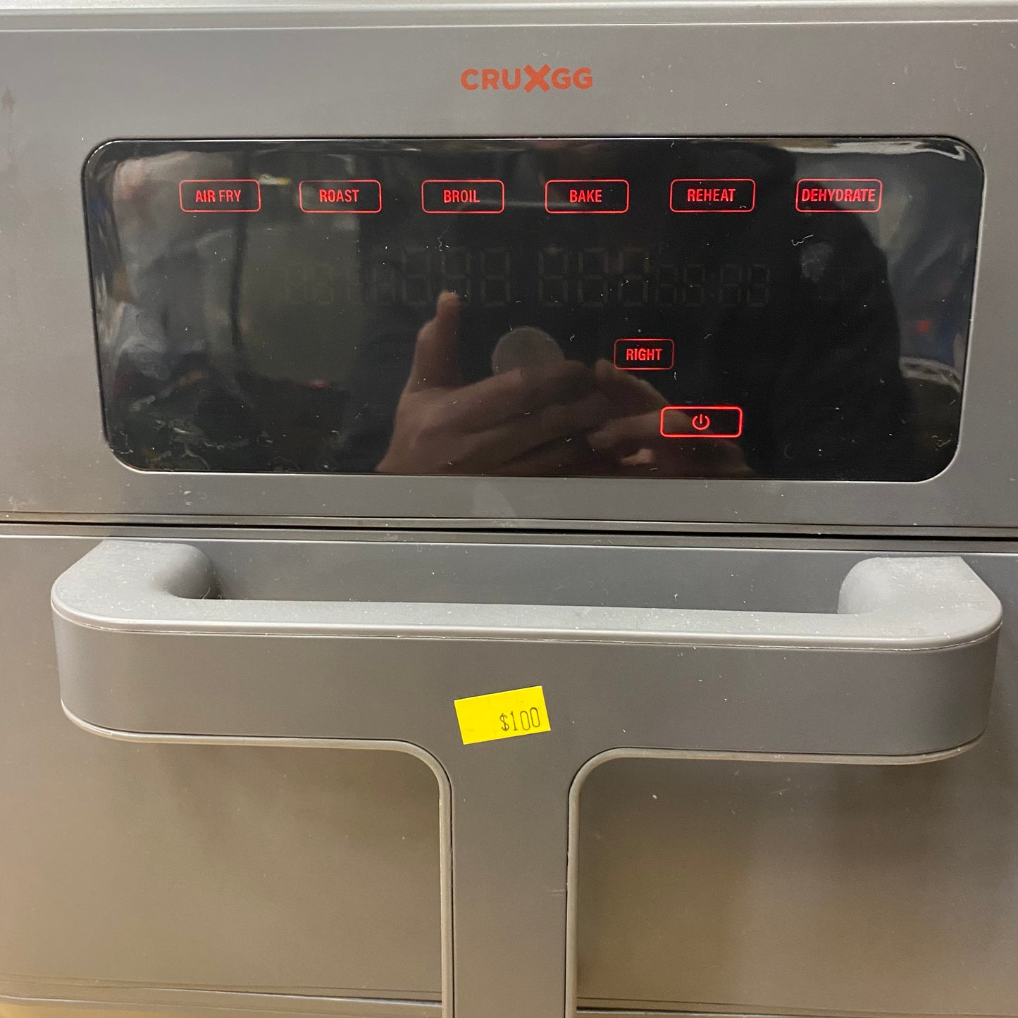 CRUXGG 9-Quart Trizone Air Fryer