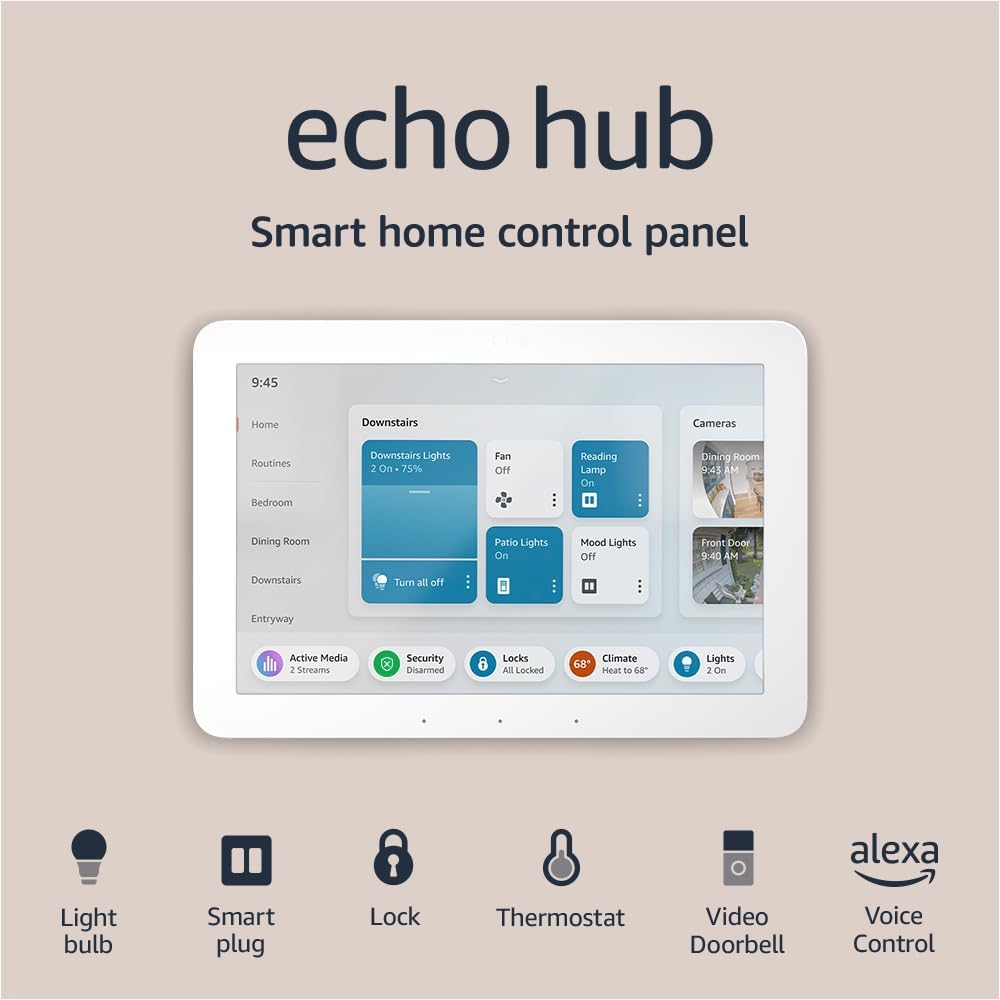 Echo Hub 8” Smart Home Control Panel