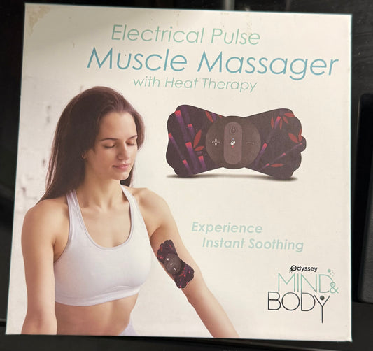 Odyssey Mind & Body Electrical Pulse Muscle massager with Heat Therapy (New in Box)