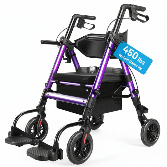 Heavy Duty Rollator Walker for Seniors