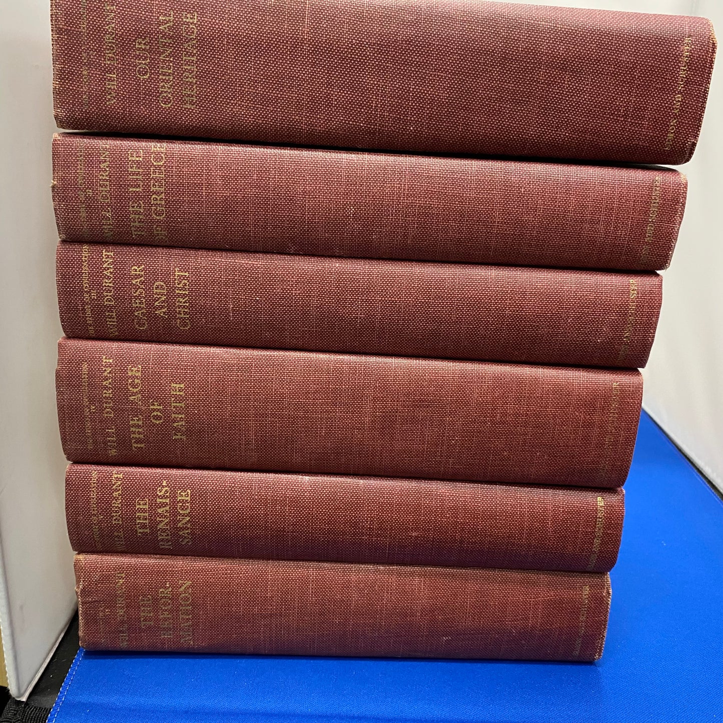 RARE VINTAGE The Story of Civilization by Will Durant Full Set 1-11