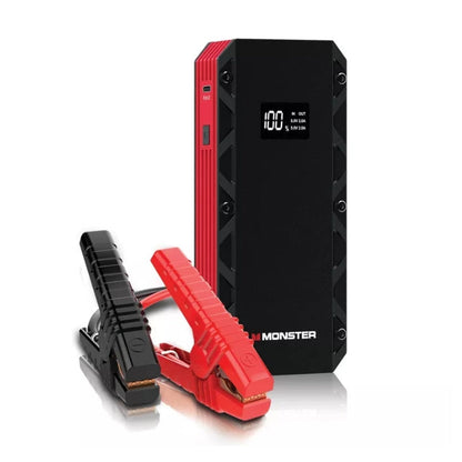 (New) Monster 8000MAH Portable Jump Starter Power Bank and Flashlight