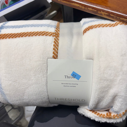 Threshold Plaid Throw