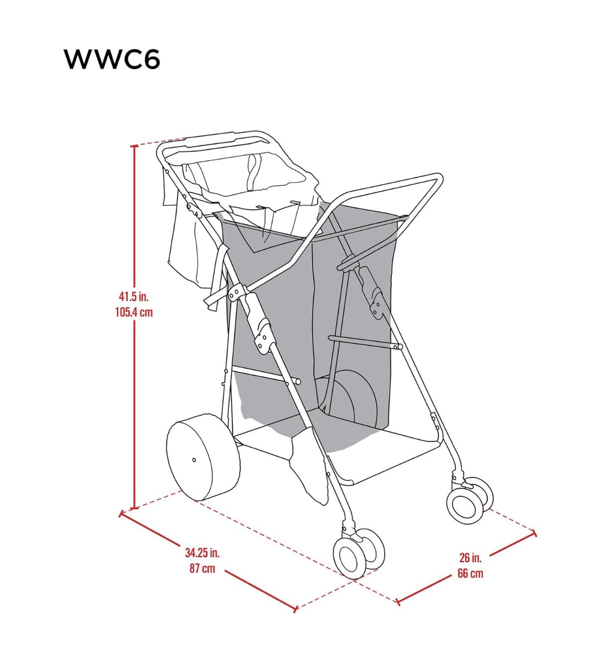 Tommy Bahana Wonder Wheeler Deluxe Folding Beach Cart Holds Up to 48 Qt. Cooler and 4 Chairs, One Handed Setup, 10 in Tread Wheels, Umbrella Holder, Removable Shoulder Tote (Blue) (New in Box)