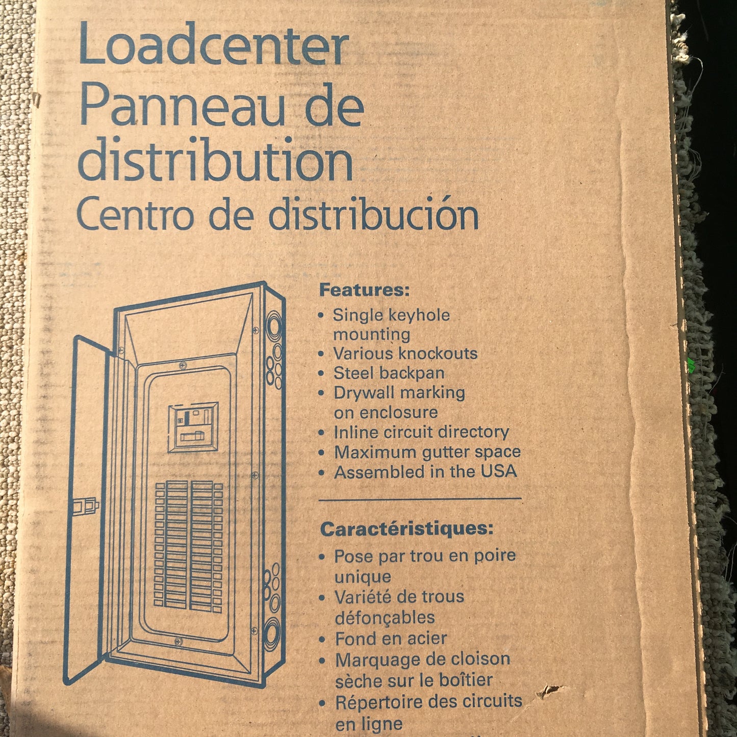 Eaton 200 Amp 3-Phase Loadcenter