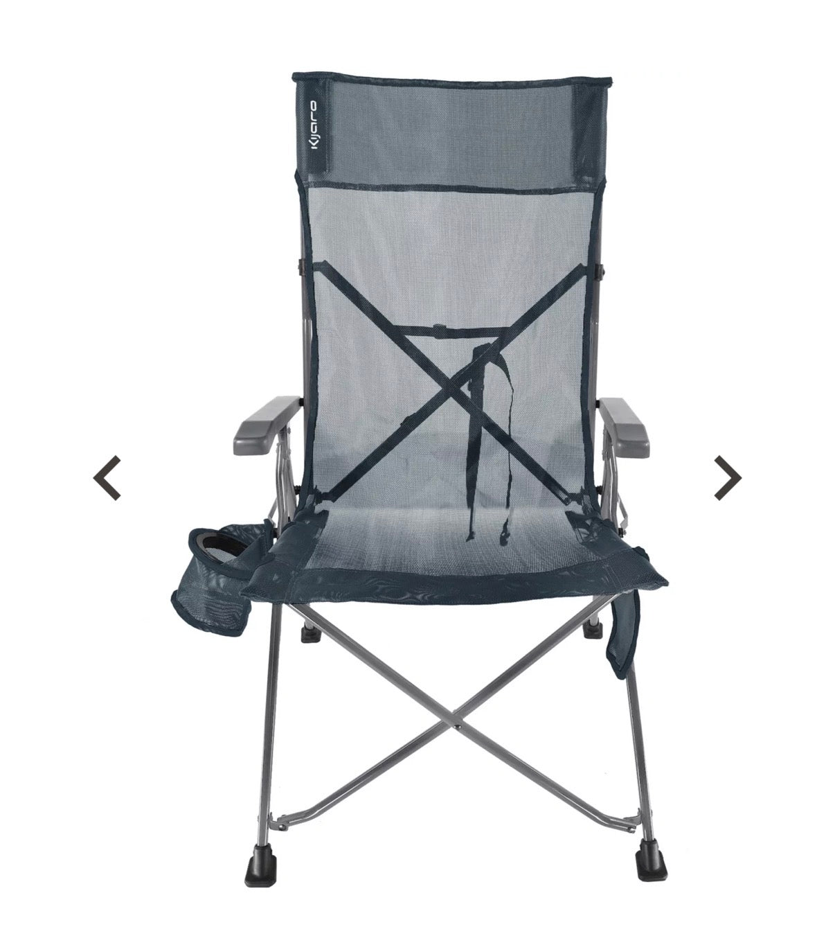 Kijaro Cross Air Chair (Denali Gray) (New in Box)