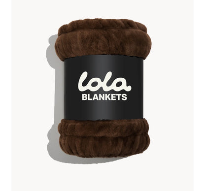 Lola Blanket Medium 50 Inch X 60 Inch (Drift Wood) (New in Package)
