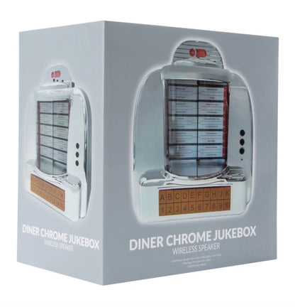 Diner Chrome Jukebox Wireless Speaker