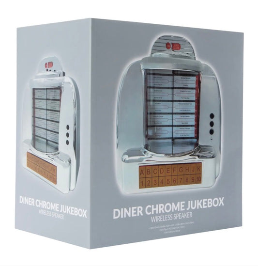 Diner Chrome Jukebox Wireless Speaker