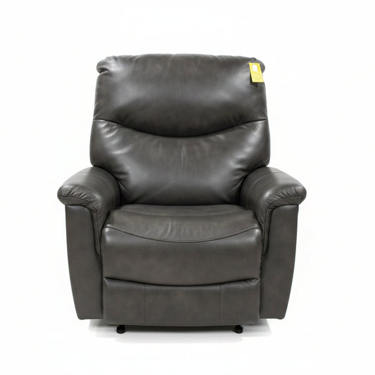 James Leather Rocker Recliner