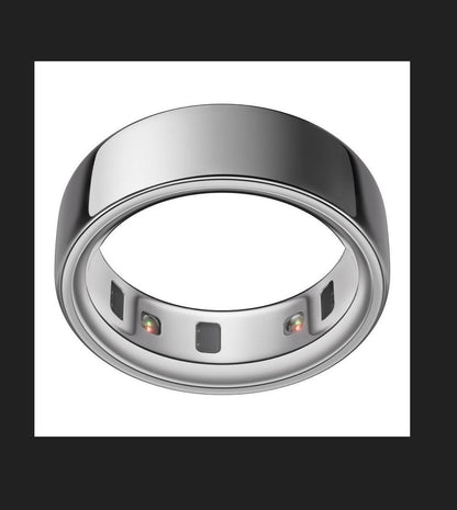 Oura Ring 4; Size 9 (Silver)