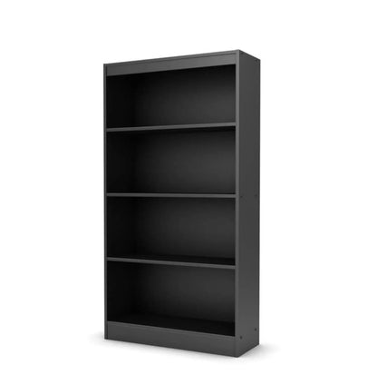 South Shore 4 Shelf Bookcase (Black) (New in Box)