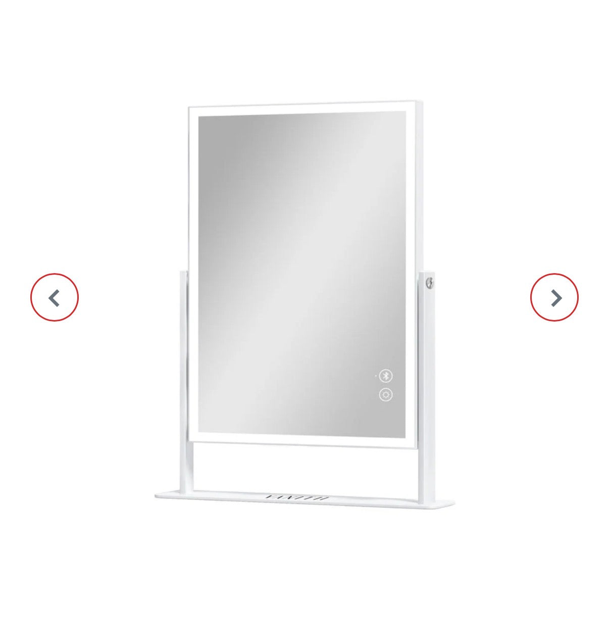 VANITII Hollywood Makeup Mirror 11 Inch X 14 Inch (White) (New in Box)