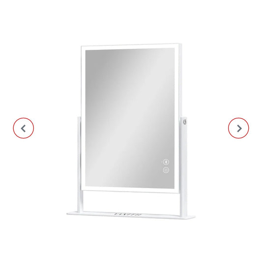 VANITII Hollywood Makeup Mirror 11 Inch X 14 Inch (White) (New in Box)