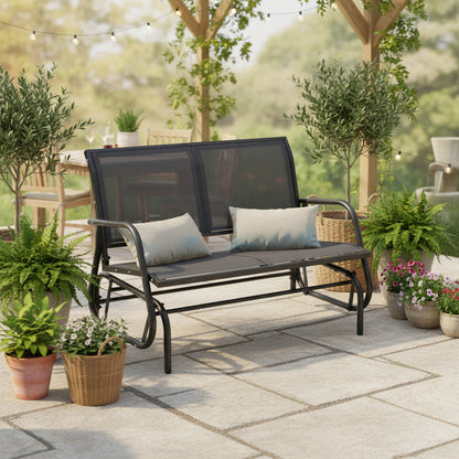 2-Person Outdoor Glider Bench