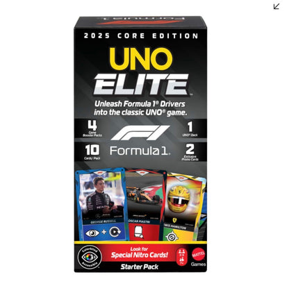 UNO Elite Formula 1 2025 Core Edition Starter Pack (New in Box)