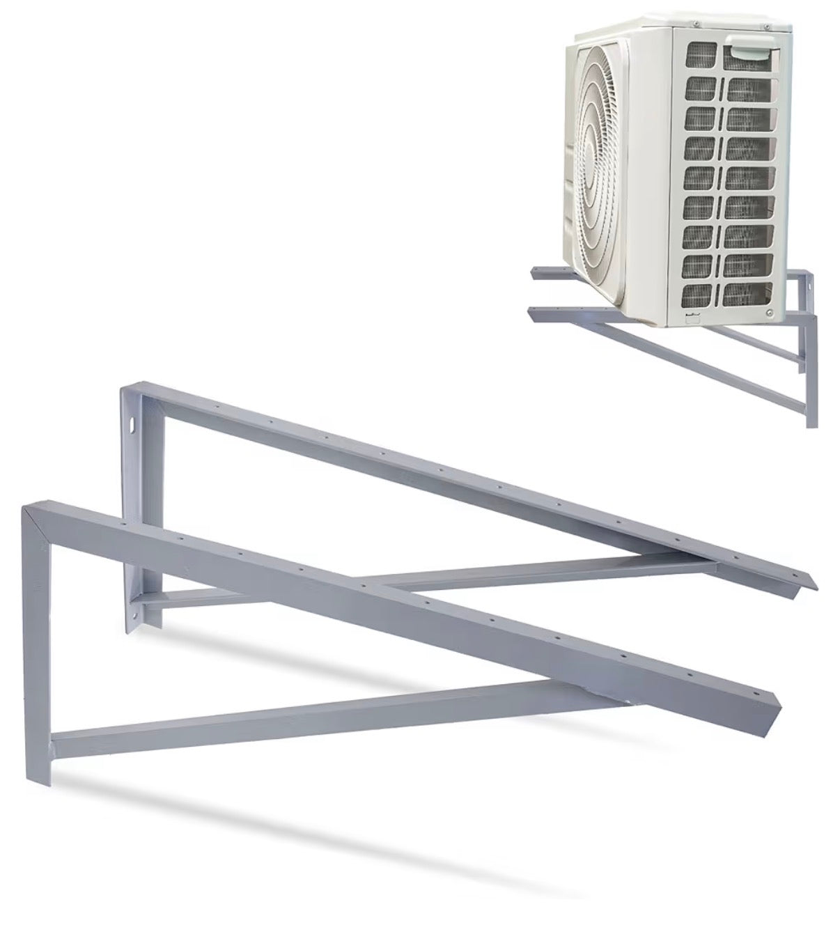 Cambridge 36 inch Steel Wall Mounted Brackets For Mini Split Type A/c 600 lbs. capacity
