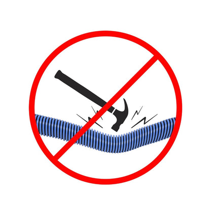 Poolmaster Manual Pool Vacuum Hose 30 Ft. X 1-1/2 Inch for Inground & Above Ground Pools, Not for Automatic Cleaner, Kink Free, Heavy Duty Pool Cleaner Hose with Swivel Cuff Made in USA (New in Box)