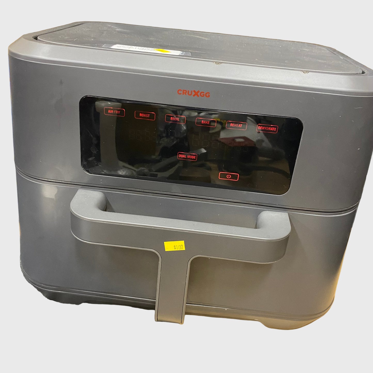 CRUXGG 9-Quart Trizone Air Fryer