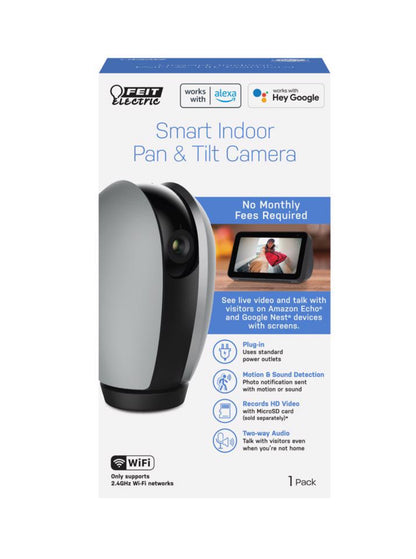 Smart Indoor Pan & Tilt Camera